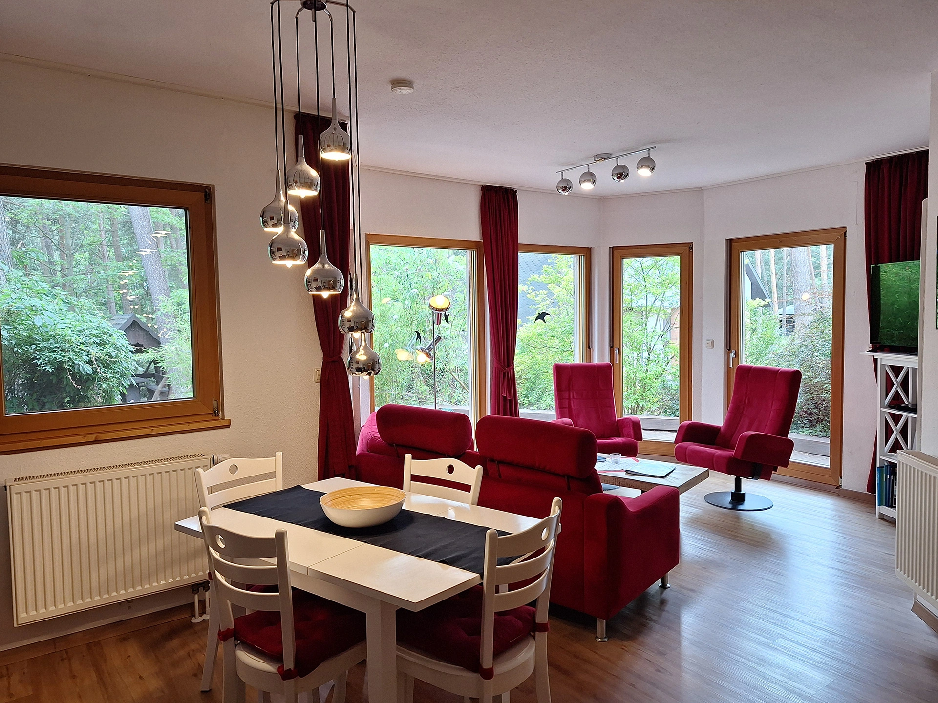 wohnung_1_wohn_und_essbereich Ferienwohnung Zinnowitz: Wohnung 1 - Wohn- und Essbereich